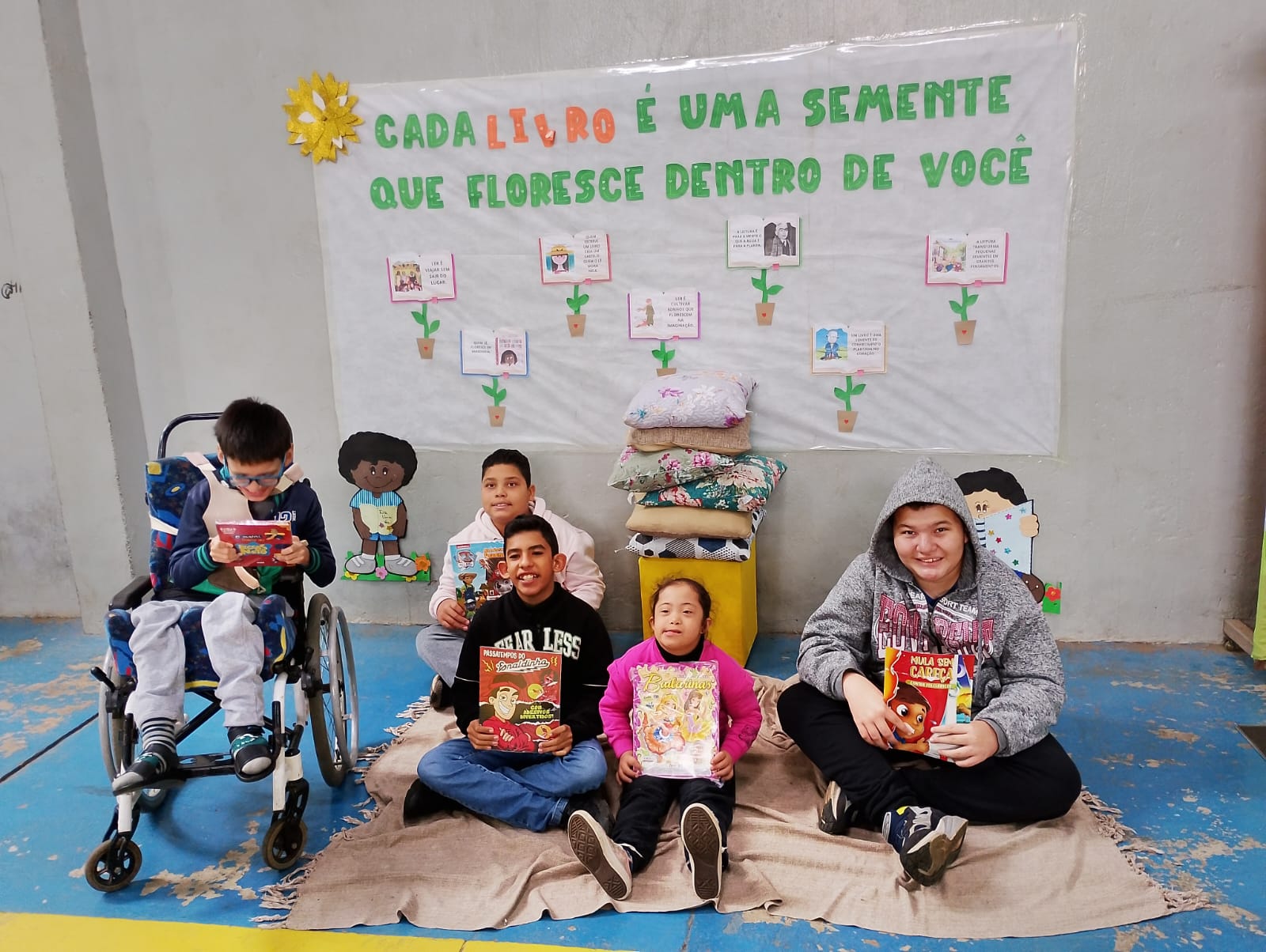 Projeto leitura — cada livro é uma semente