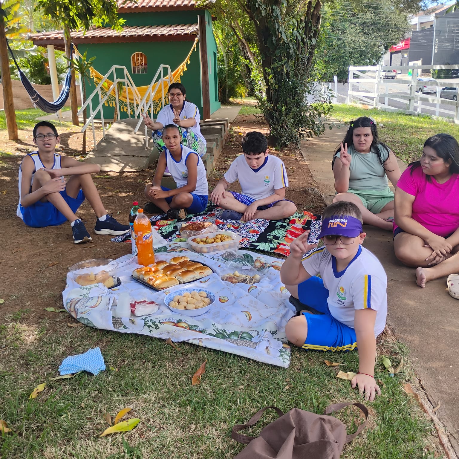 Piquenique pedagógico ao ar livre